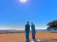 半袖ですが正月です20220104